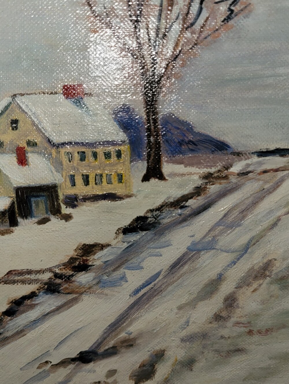 Vintage Original Oil Painting - Picture 3 of 11